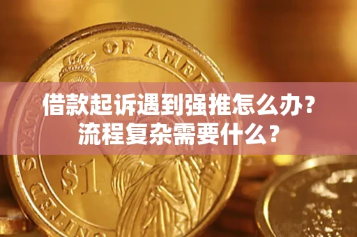 北京借款起诉遇到强推怎么办？流程复杂需要什么？