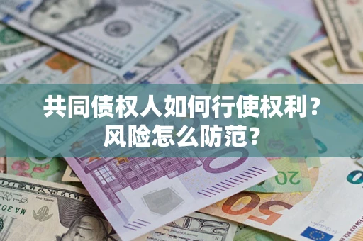 北京共同债权人如何行使权利？风险怎么防范？
