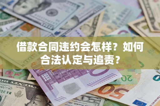 北京借款合同违约会怎样？如何合法认定与追责？