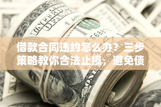 北京借款合同违约怎么办？三步策略教你合法止损，避免债务危机升级